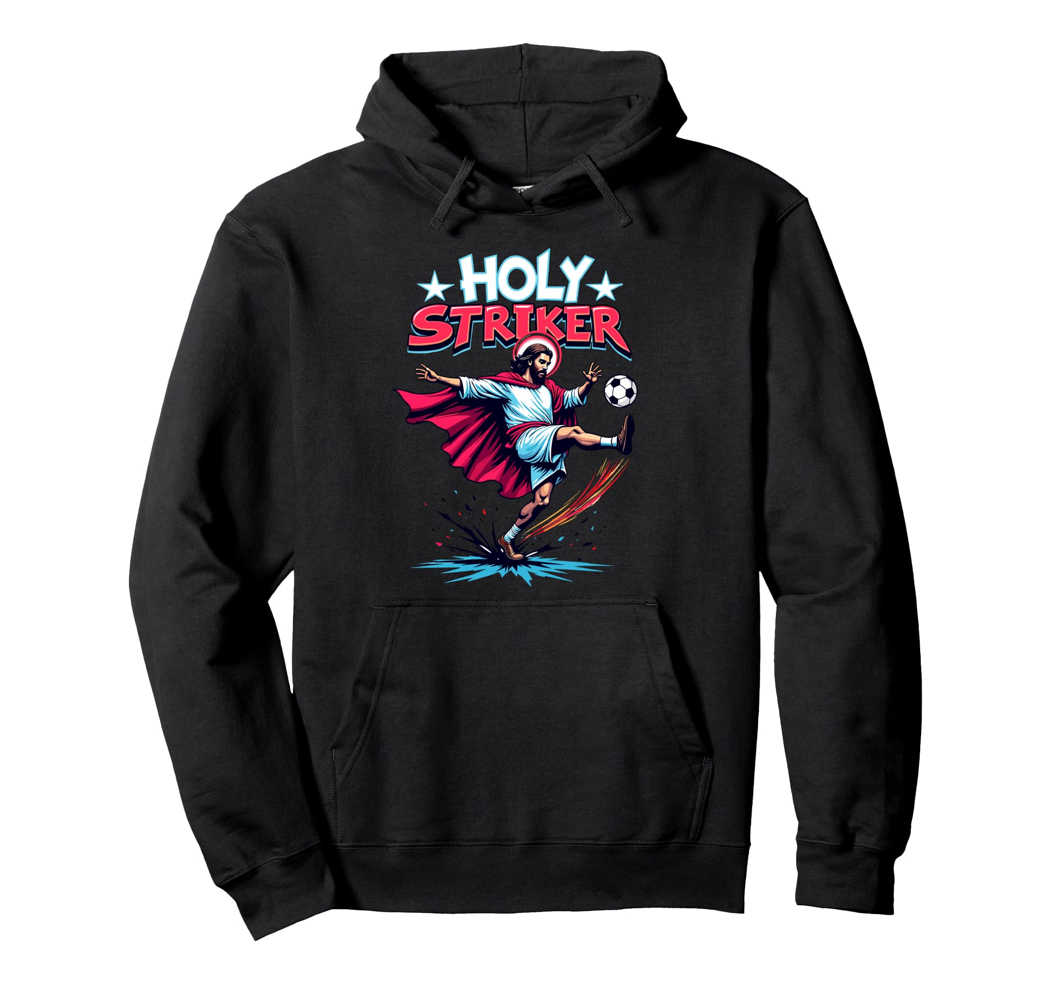 Holy Striker Easter Funny Jesus Hoodie - Casual Everyday Wear Unisex