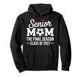 Senior Mom Soccer Class 2027 Womens Final Hoodie - Custom Art Print Unisex