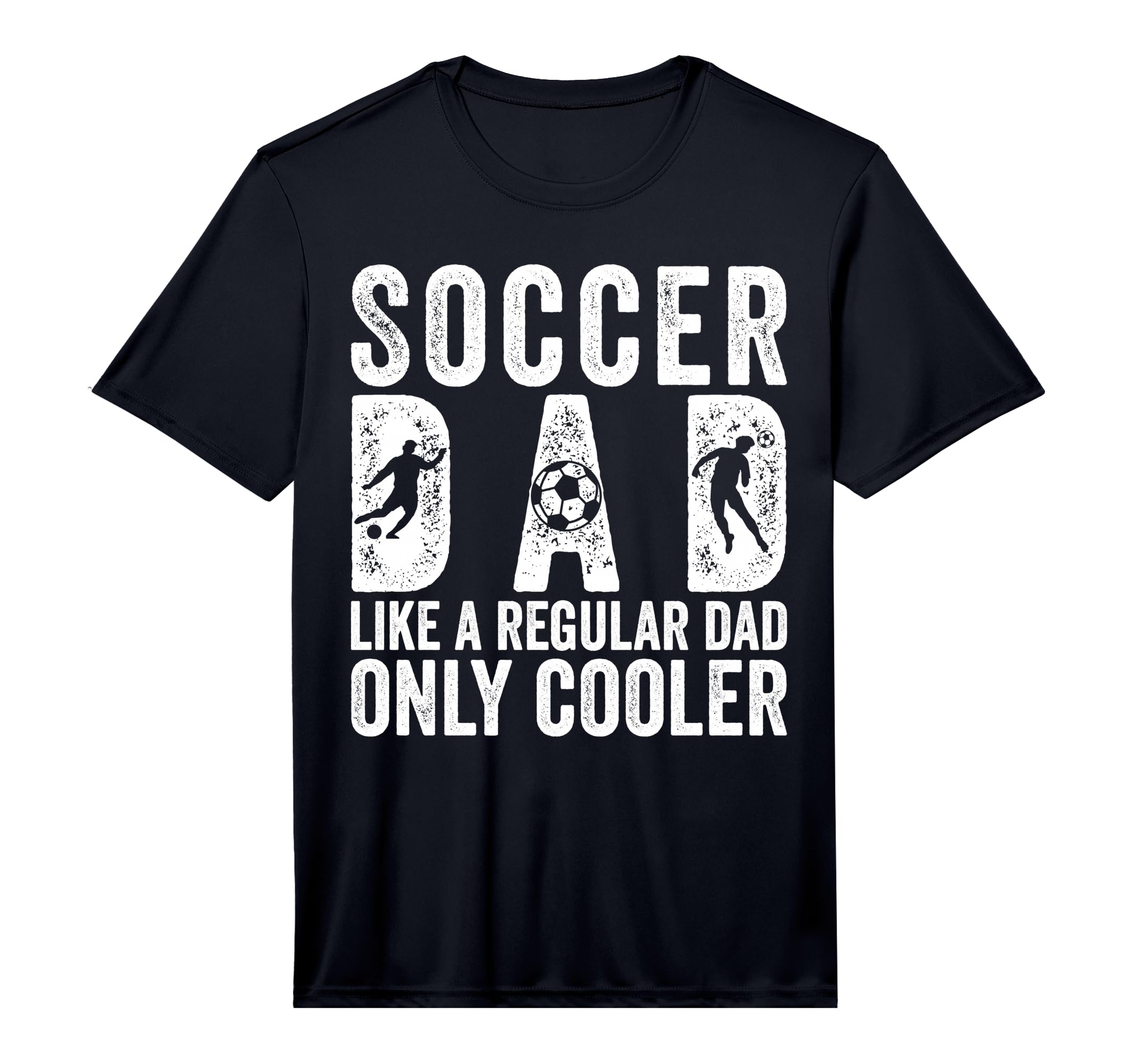 Mens Soccer Dad Player Father Day T-Shirt - Fun Novelty Design for Adults