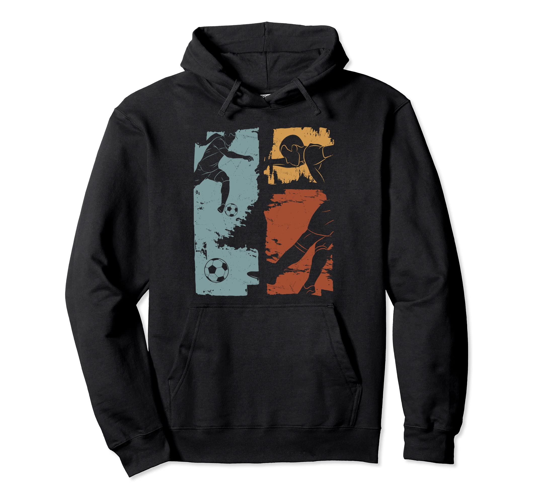 Soccer Player Sports Soccer Hoodie - Fun Novelty Design for Adults
