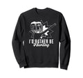 Hurling Helmet Athletic Goalkeeper Sweatshirt - Novelty Apparel Unisex