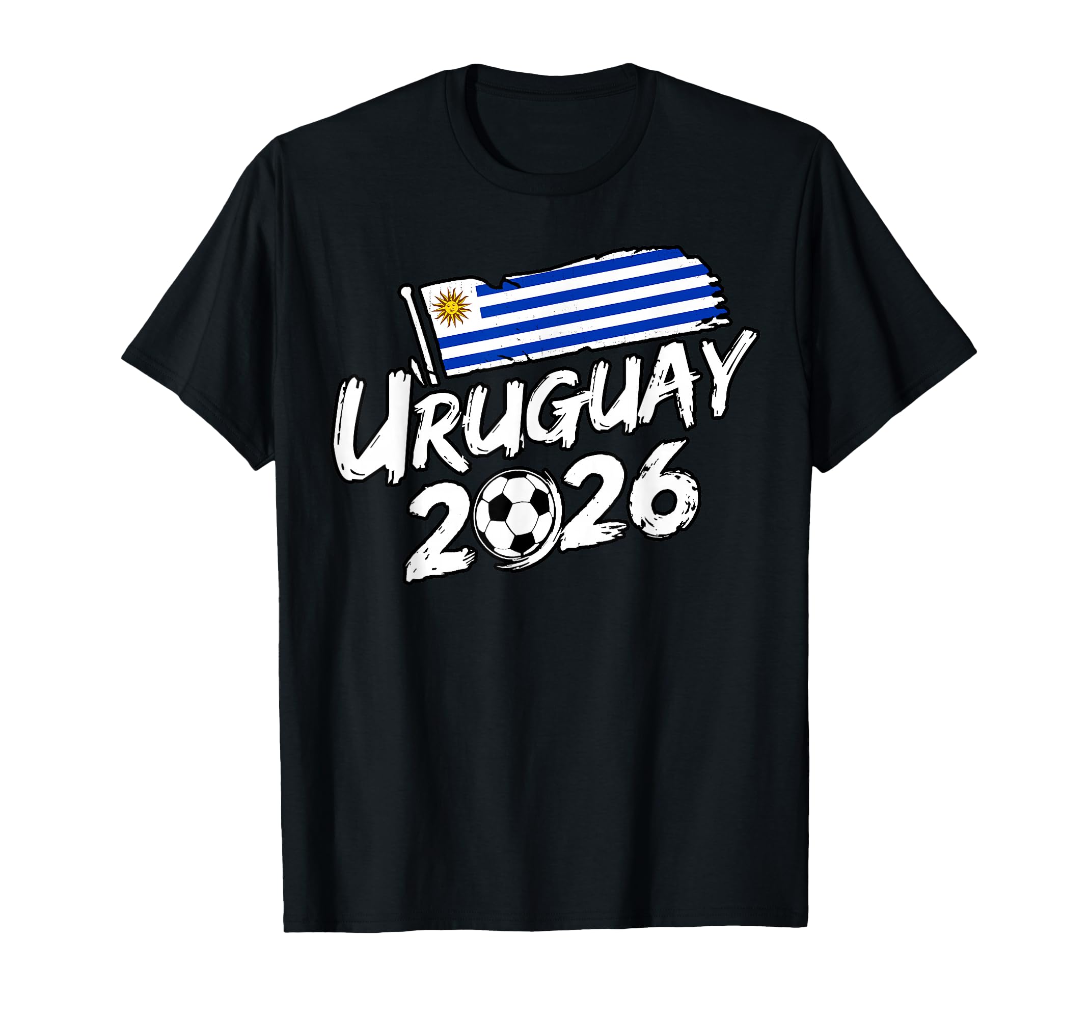 Uruguay Soccer Football Game Player T-Shirt - Minimalist Print for Adults