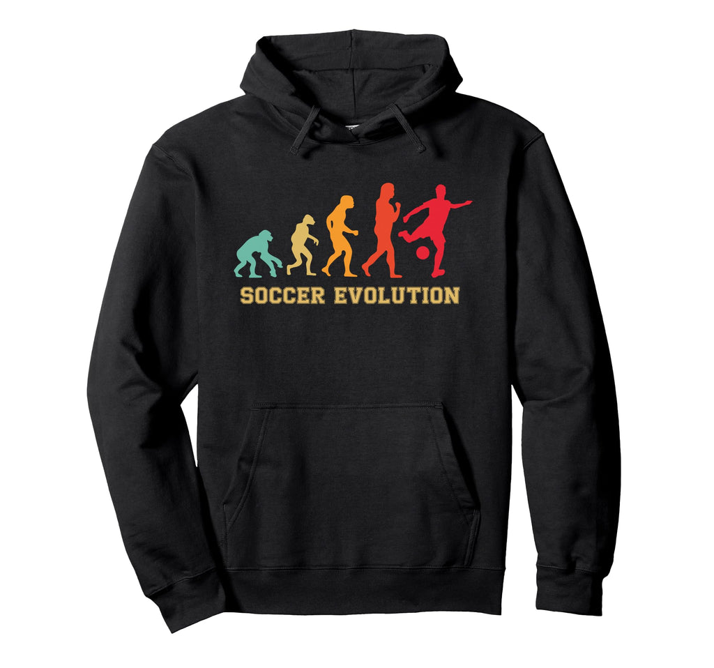 Soccer Players Soccer Evolution Pickle Hoodie - Unique Graphic Men Women