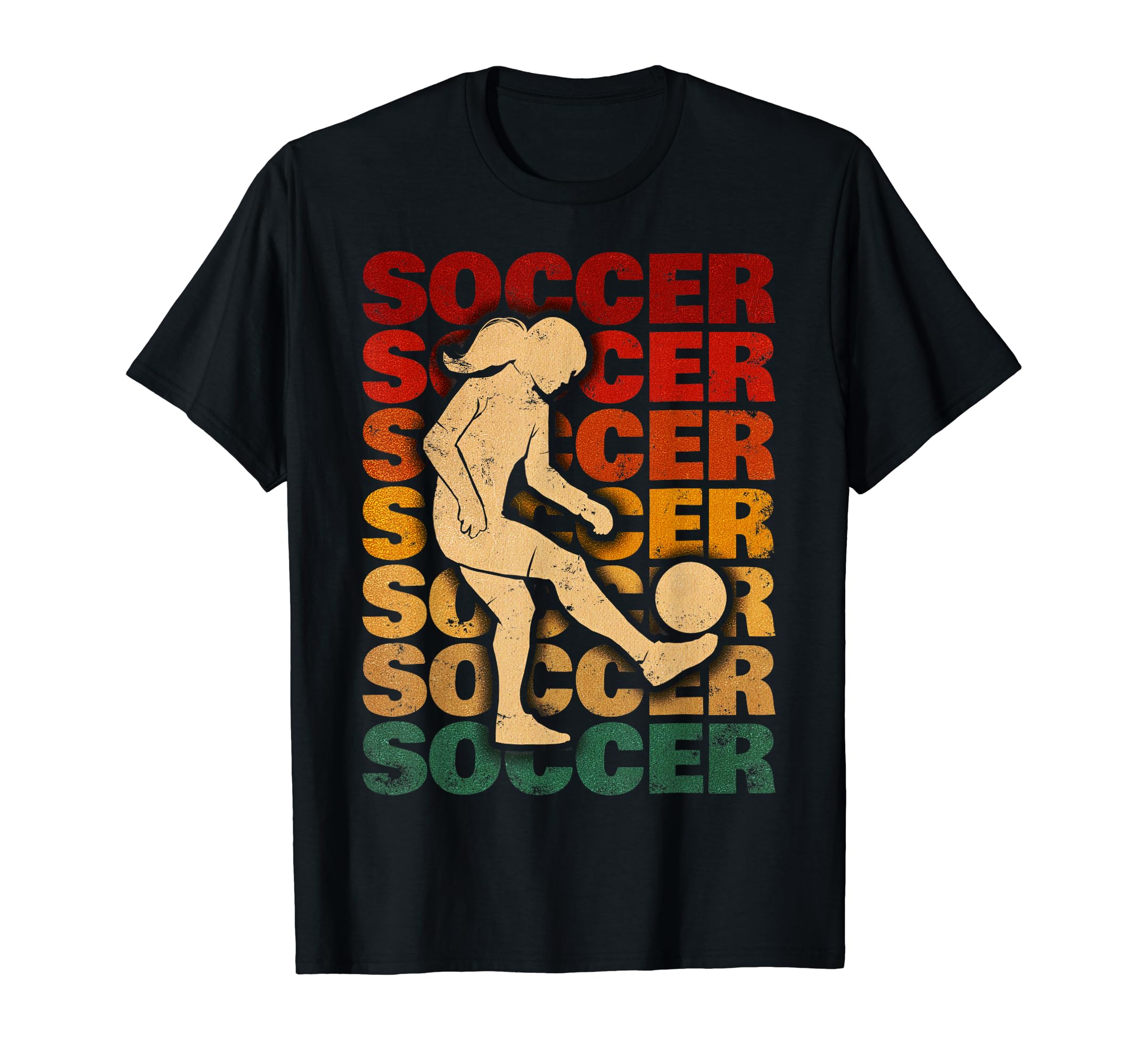 Soccer Goalie Distressed Goalkeeper T-Shirt - Graphic Print Unisex
