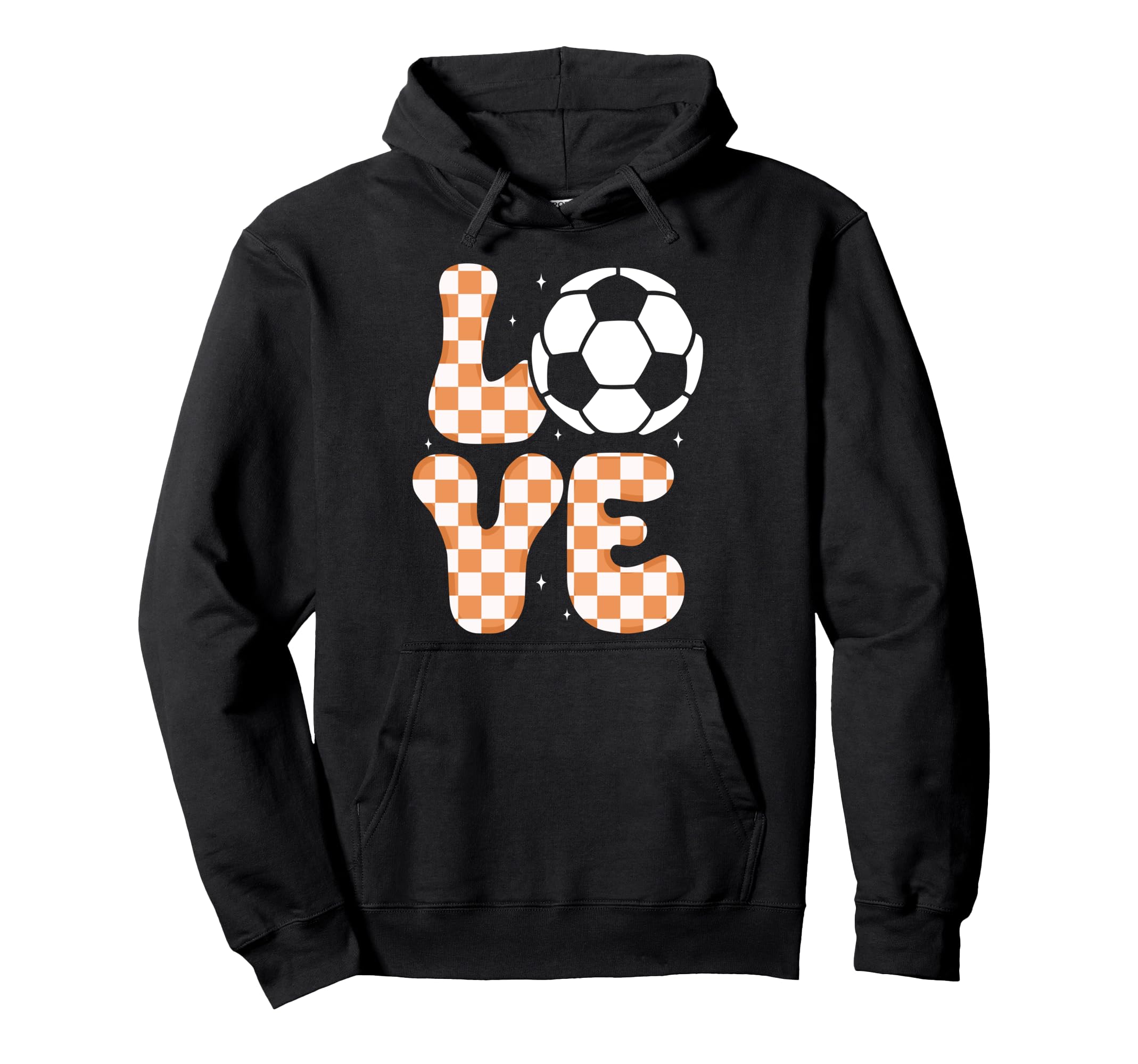 Love Soccer Teenage Soccer Players Hoodie - Minimalist Print for Adults