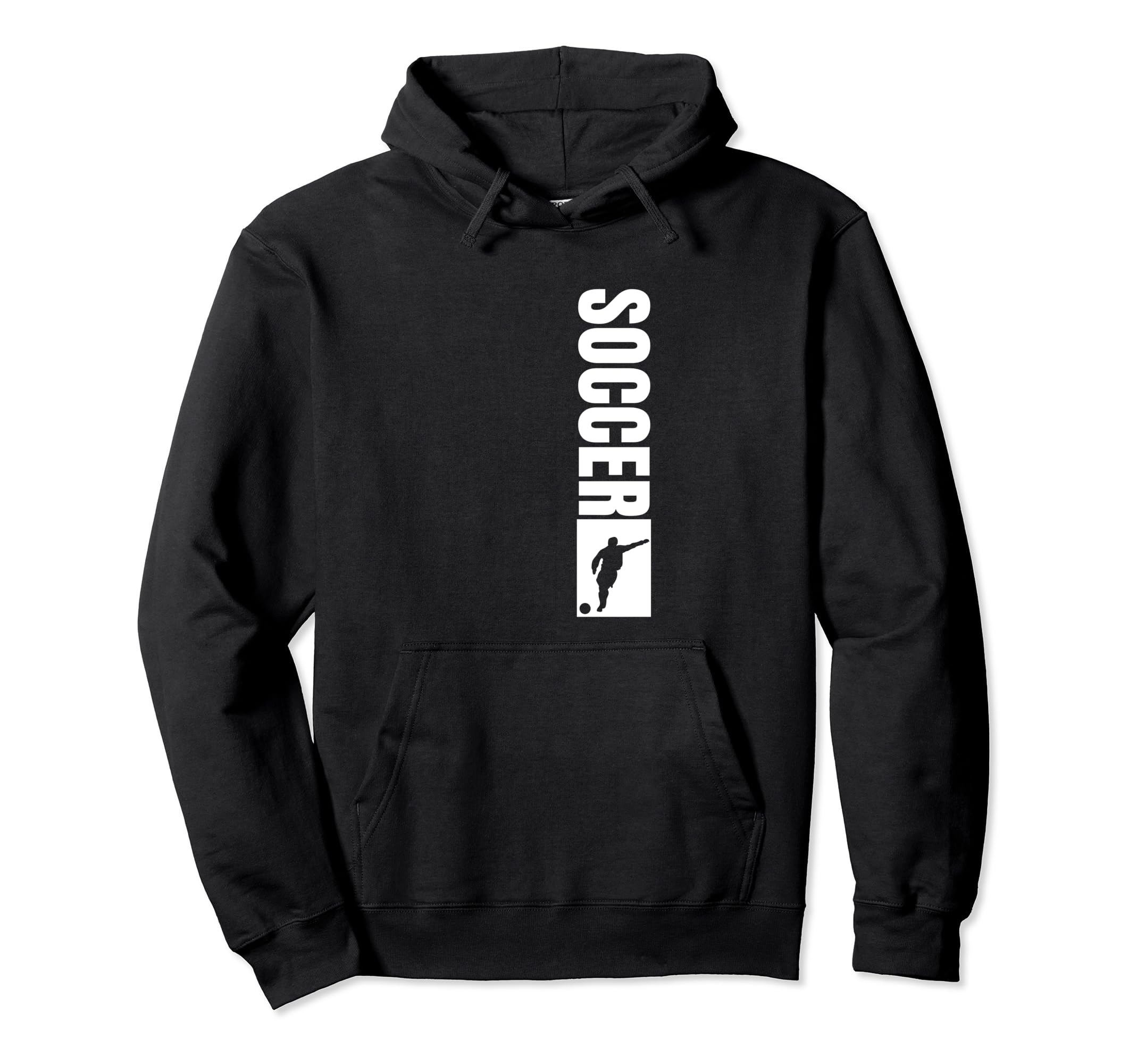 Soccer Coach Distressed Soccer Player Hoodie - Graphic Print Men Women