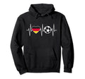 Germany Soccer Funny Soccer Fan Hoodie - Novelty Apparel for Adults