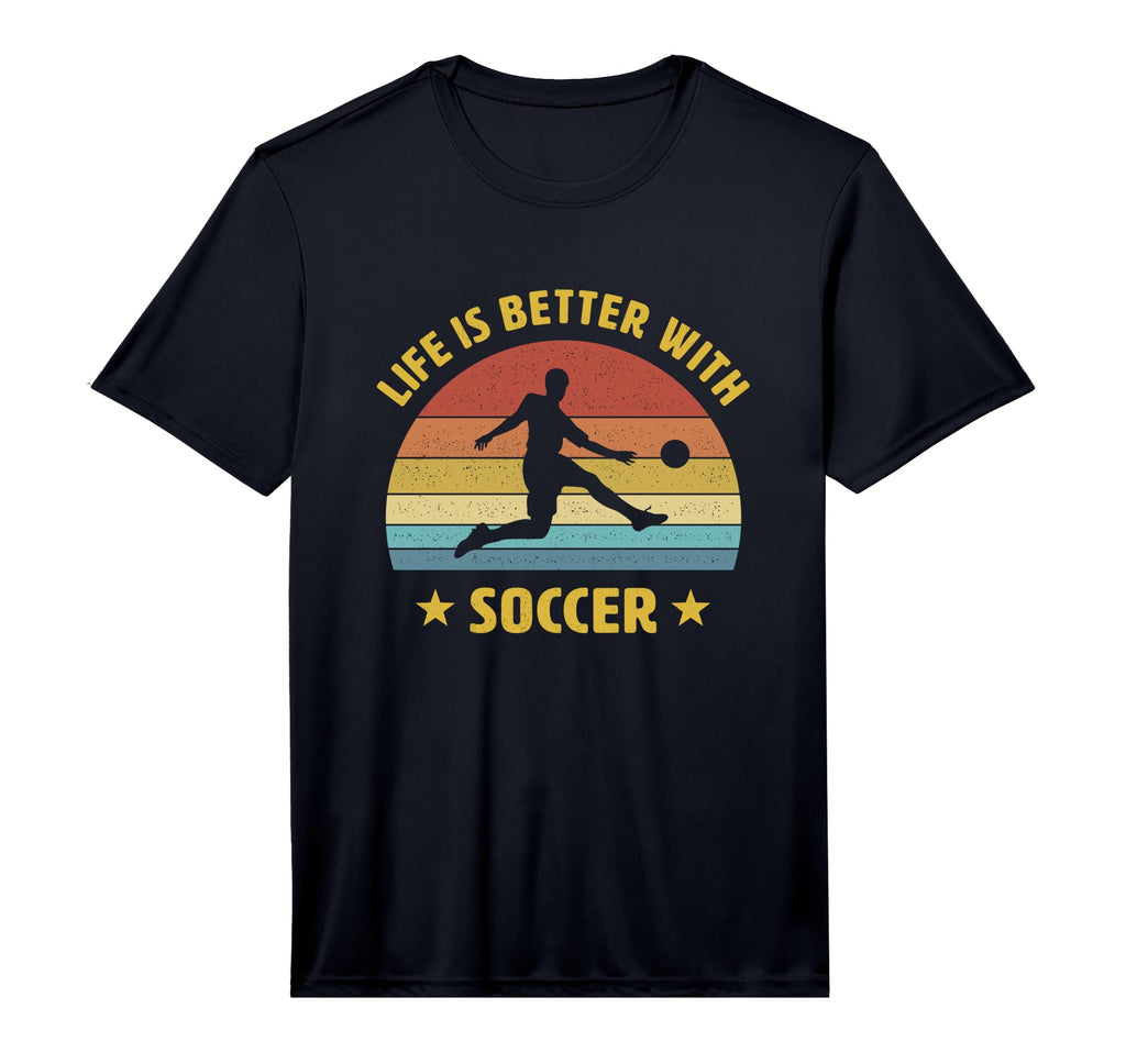 Life Is Better Soccer Next Game Day T-Shirt - Custom Art Print Unisex