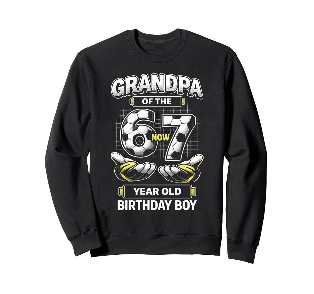 Birthday I Was 6 Now Im 7 Six Seven Sweatshirt - Trendy Graphic for Adults