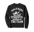 Funny Soccer Goalie Nana Soccer Sweatshirt - Unique Graphic for Adults