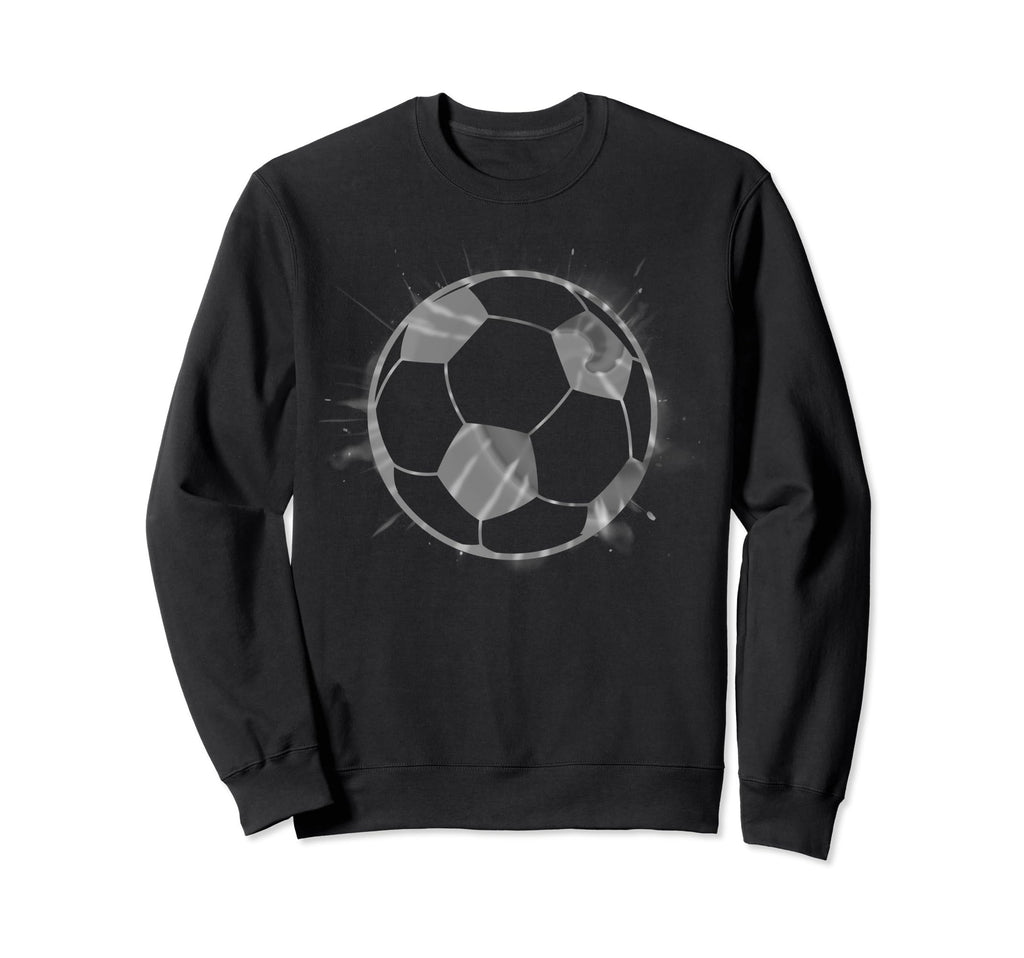 Soccer Ball Art Goalkeeper Sweatshirt - Fun Novelty Design for Adults