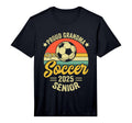 Proud Grandma Soccer Senior Class 2025 T-Shirt - Unique Graphic Unisex