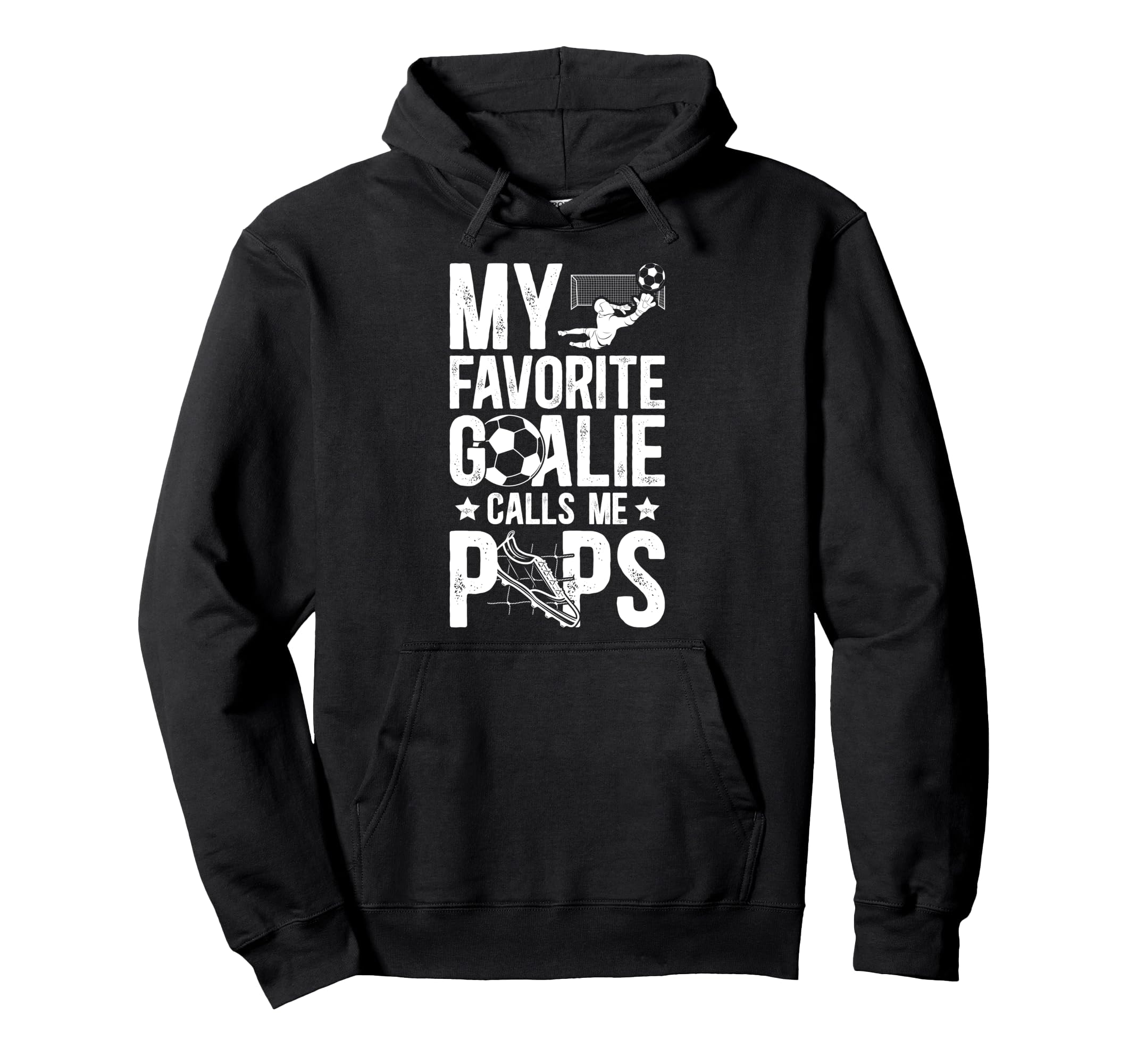 My Favorite Soccer Goalie Pops Soccer Hoodie - Aesthetic Graphic Men Women