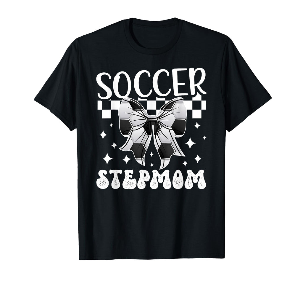 Soccer Stepmom Soccer Player Step Mother T-Shirt - Custom Art Print Unisex