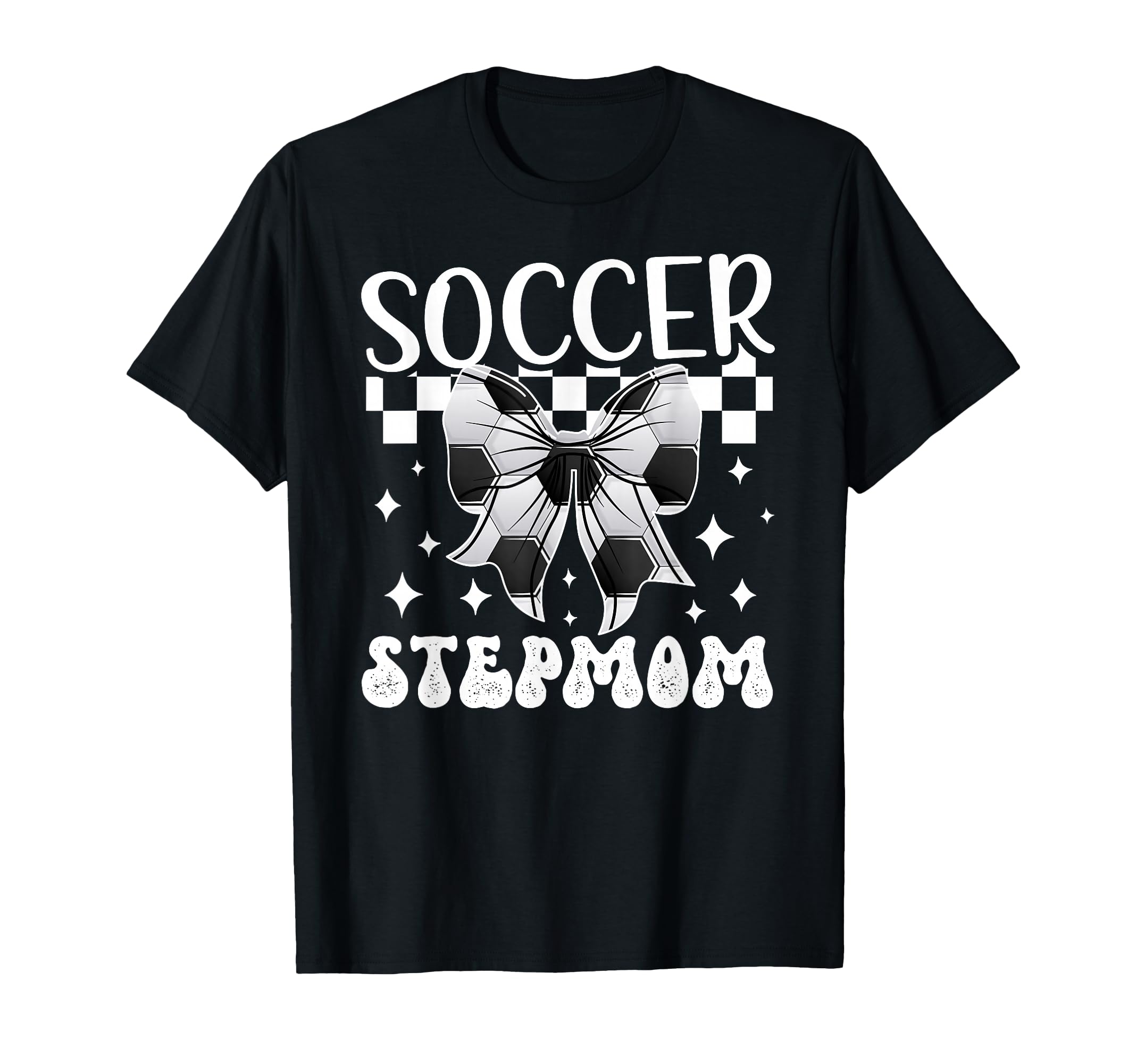 Soccer Stepmom Soccer Player Step Mother T-Shirt - Custom Art Print Unisex