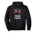 England Soccer Game Player Football Hoodie - Novelty Apparel for Adults