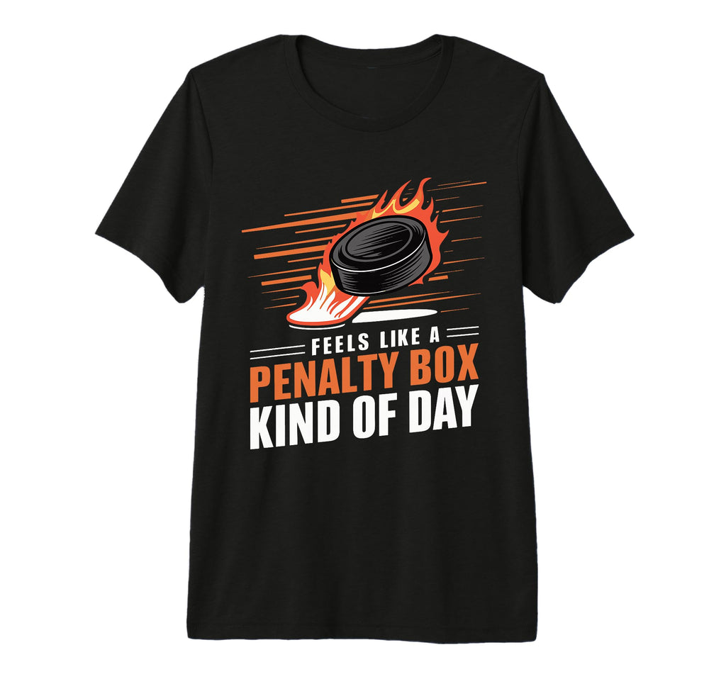 Feels Like Penalty Box Kind Day Tri T-Shirt - Minimalist Print Men Women