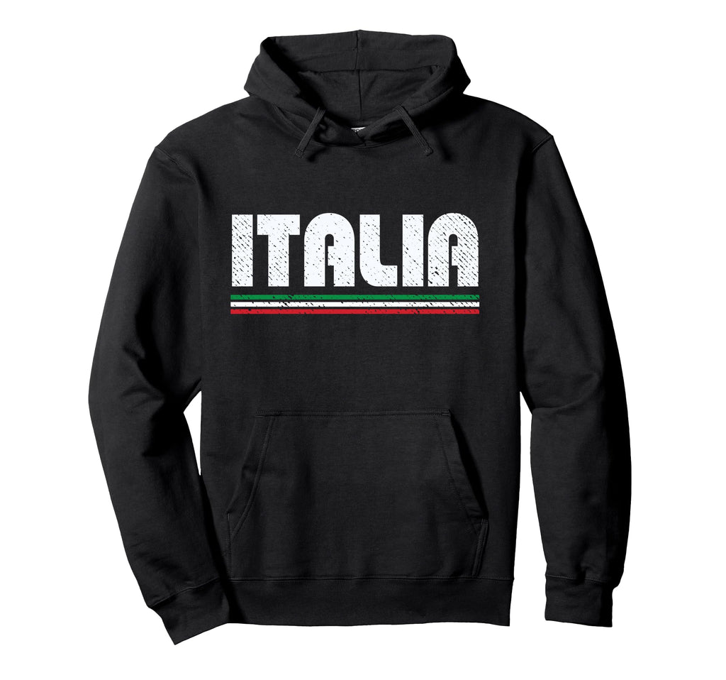 Italia Distressed Italy Hoodie - Casual Everyday Wear Men Women