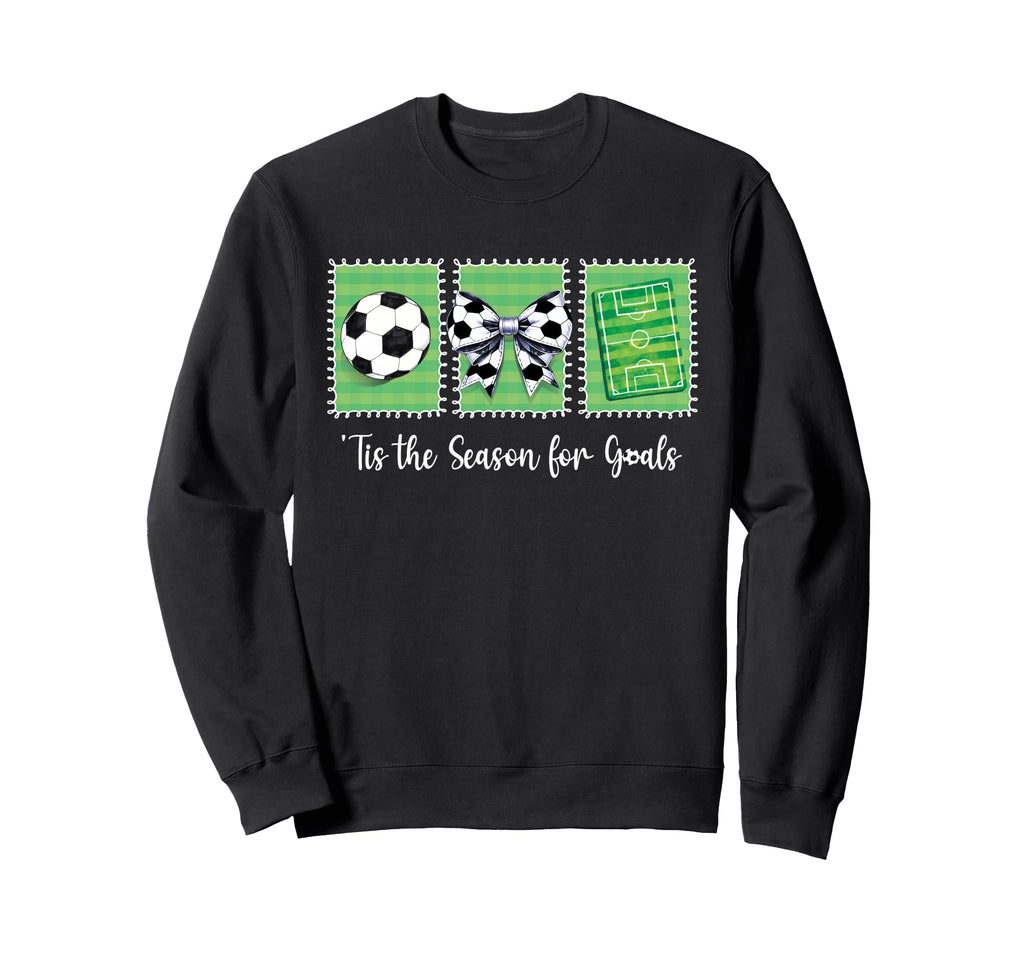 Soccer Mom S Mom Coquette Season Sweatshirt - Casual Everyday Wear Unisex