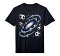 Soccer Space Soccer Universe Lovers T-Shirt - Aesthetic Graphic Men Women