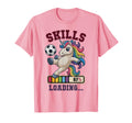 Funny 67 Skills Loading Soccer Unicorn T-Shirt - Unique Graphic Men Women