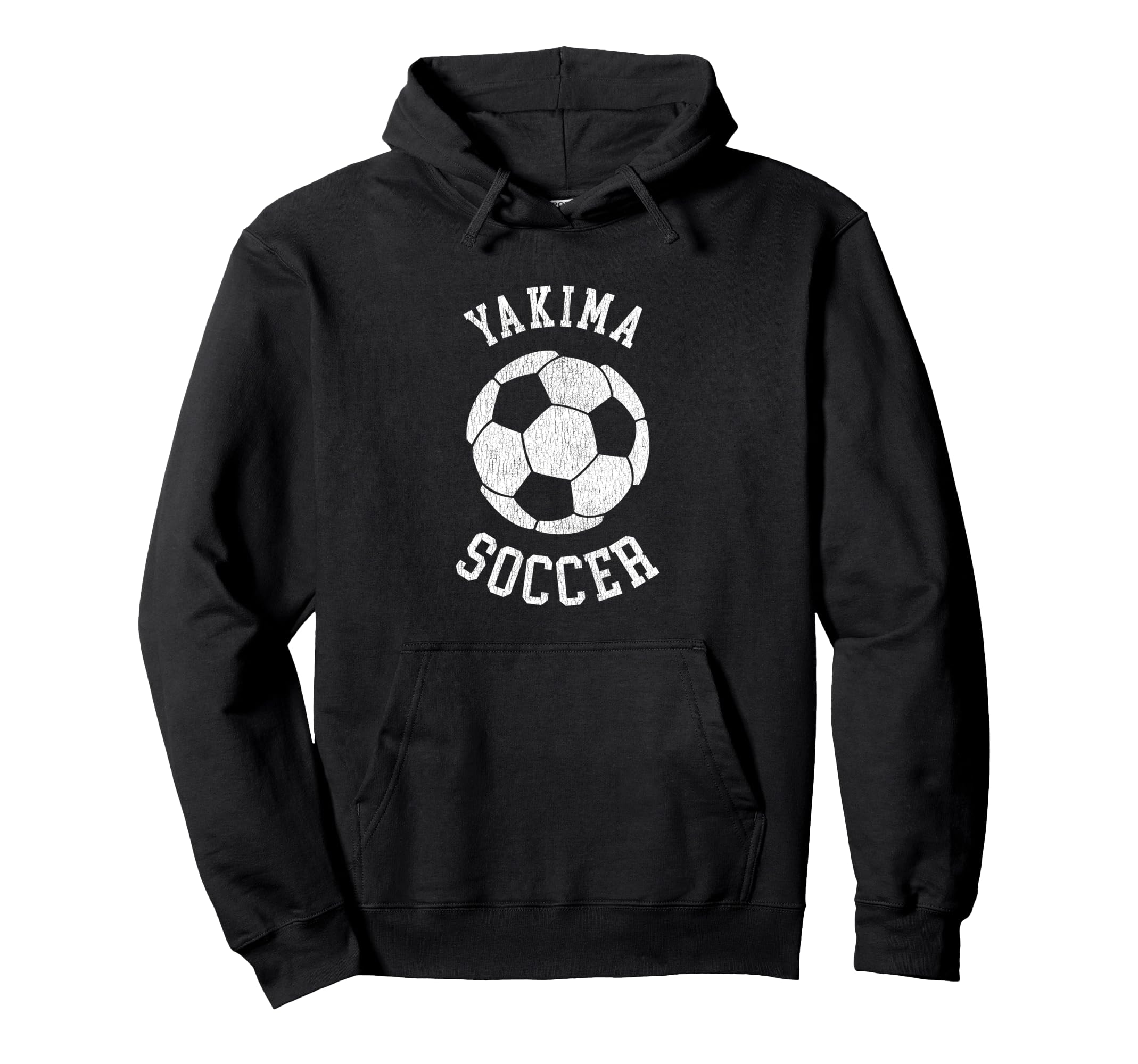 Yakima Soccer Distressed 90S Hoodie - Aesthetic Graphic Men Women