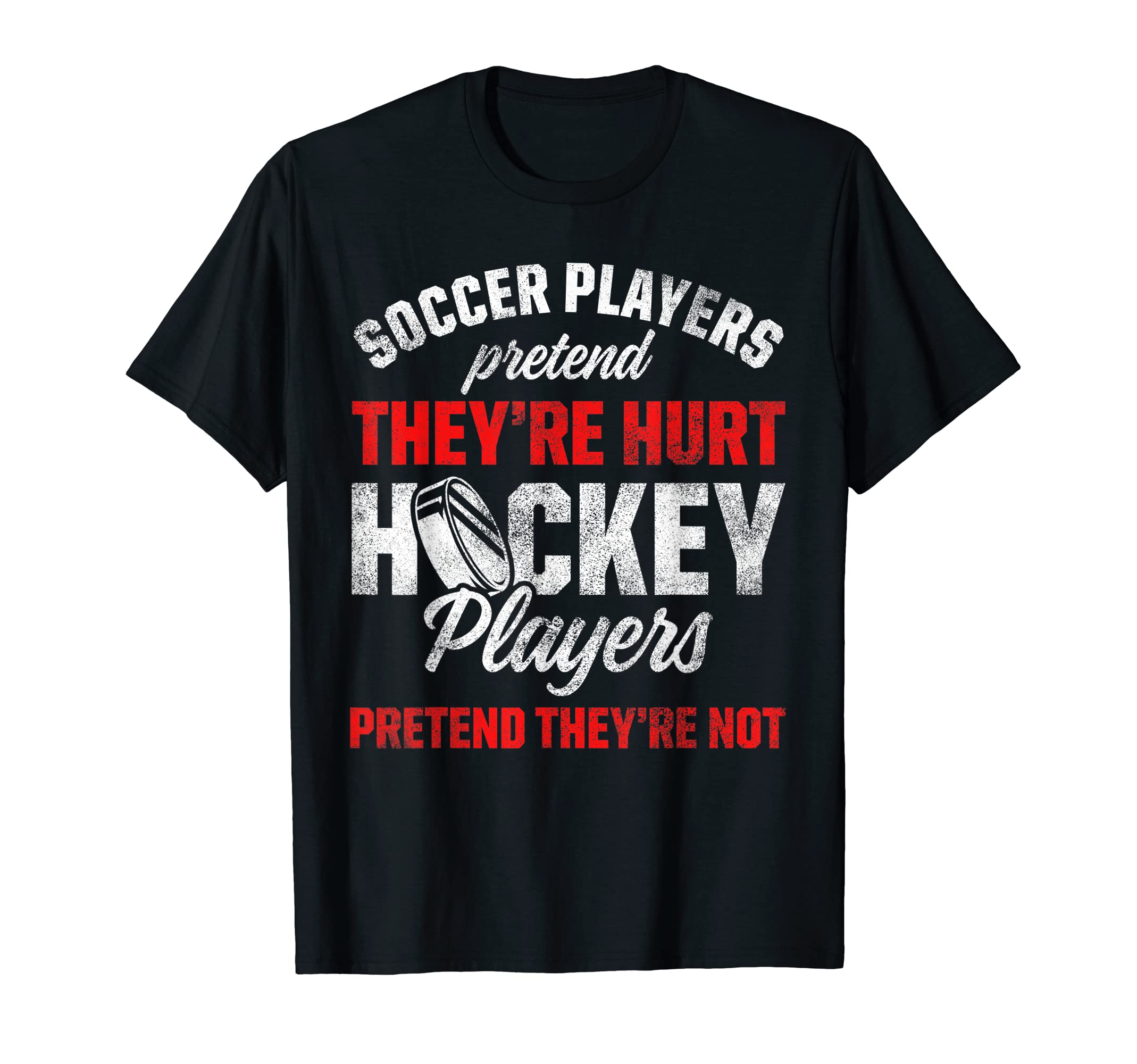 Mens Soccer Players Pretend Theyre T-Shirt - Streetwear Style Men Women