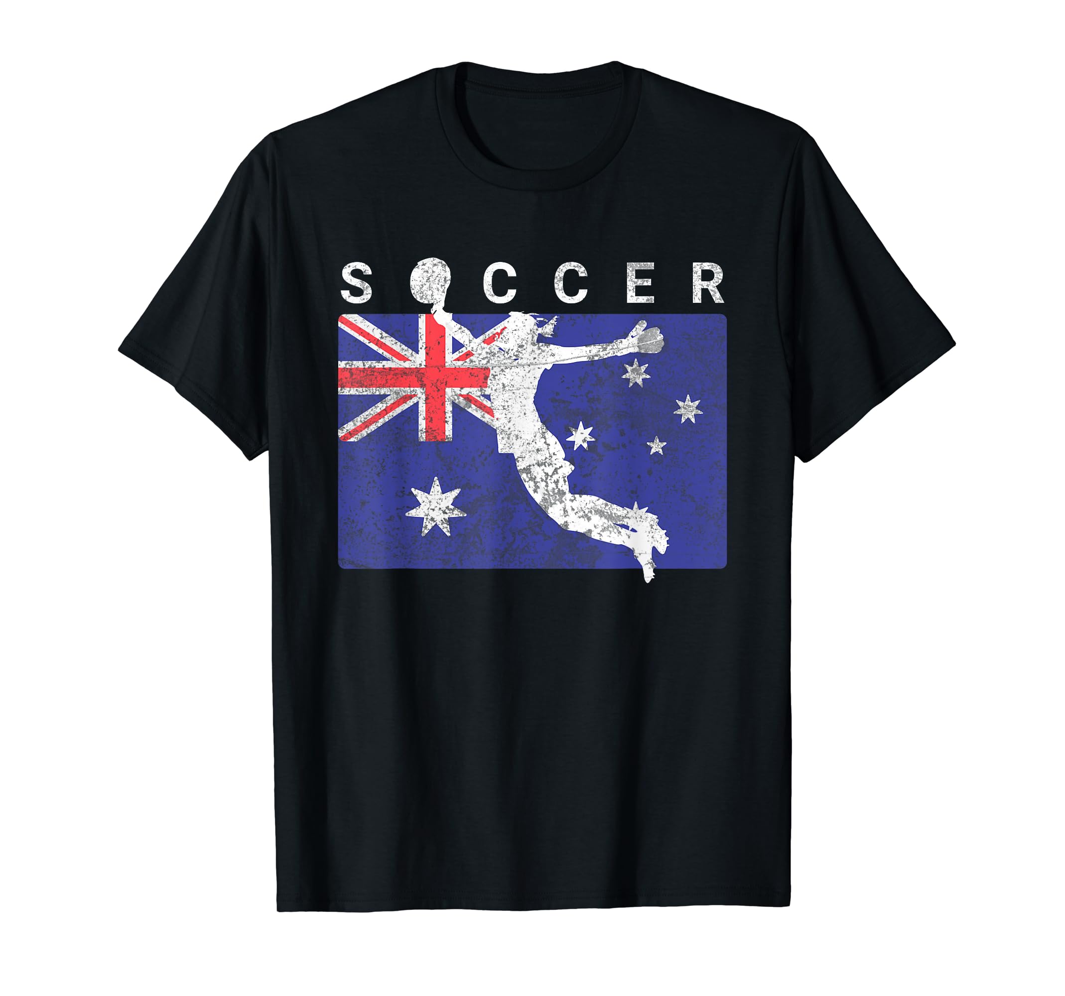 Australia Womens Goalkeeper Soccer T-Shirt - Graphic Print Unisex