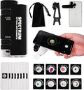 EasyMicro LED Lighted Pocket Microscope 60-120X Magnification Black Color