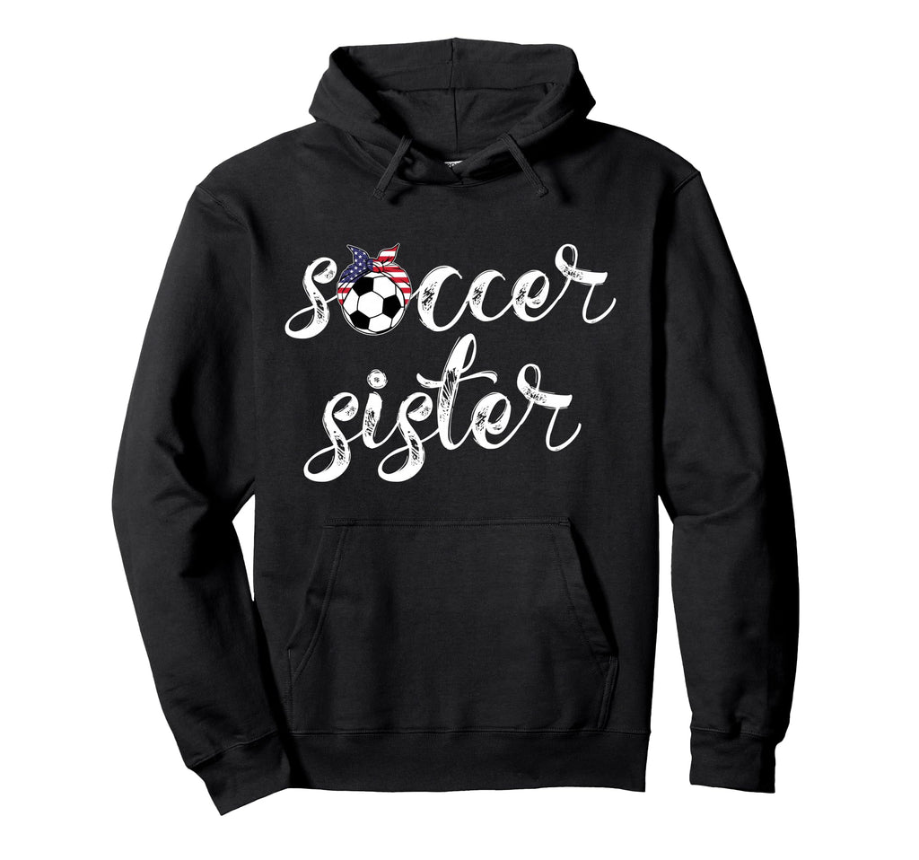 Womens Soccer Player Bandana Ball Hoodie - Fun Novelty Design Men Women
