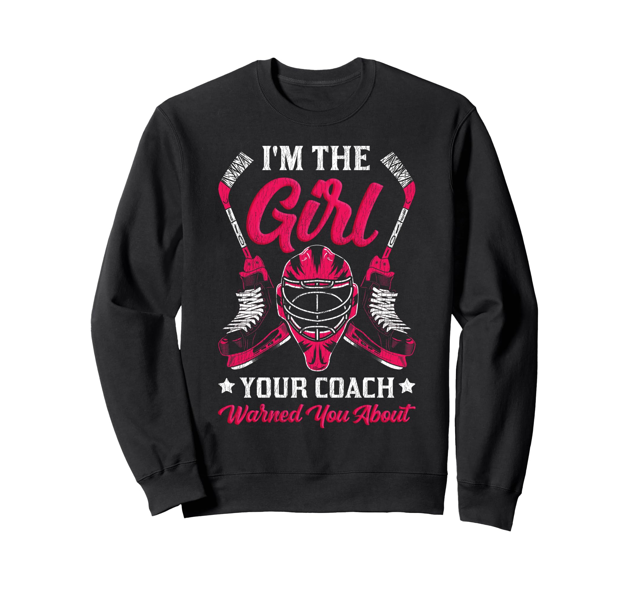 Ice Hockey Goalie Goalkeeper Im Sweatshirt - Casual Everyday Wear Unisex