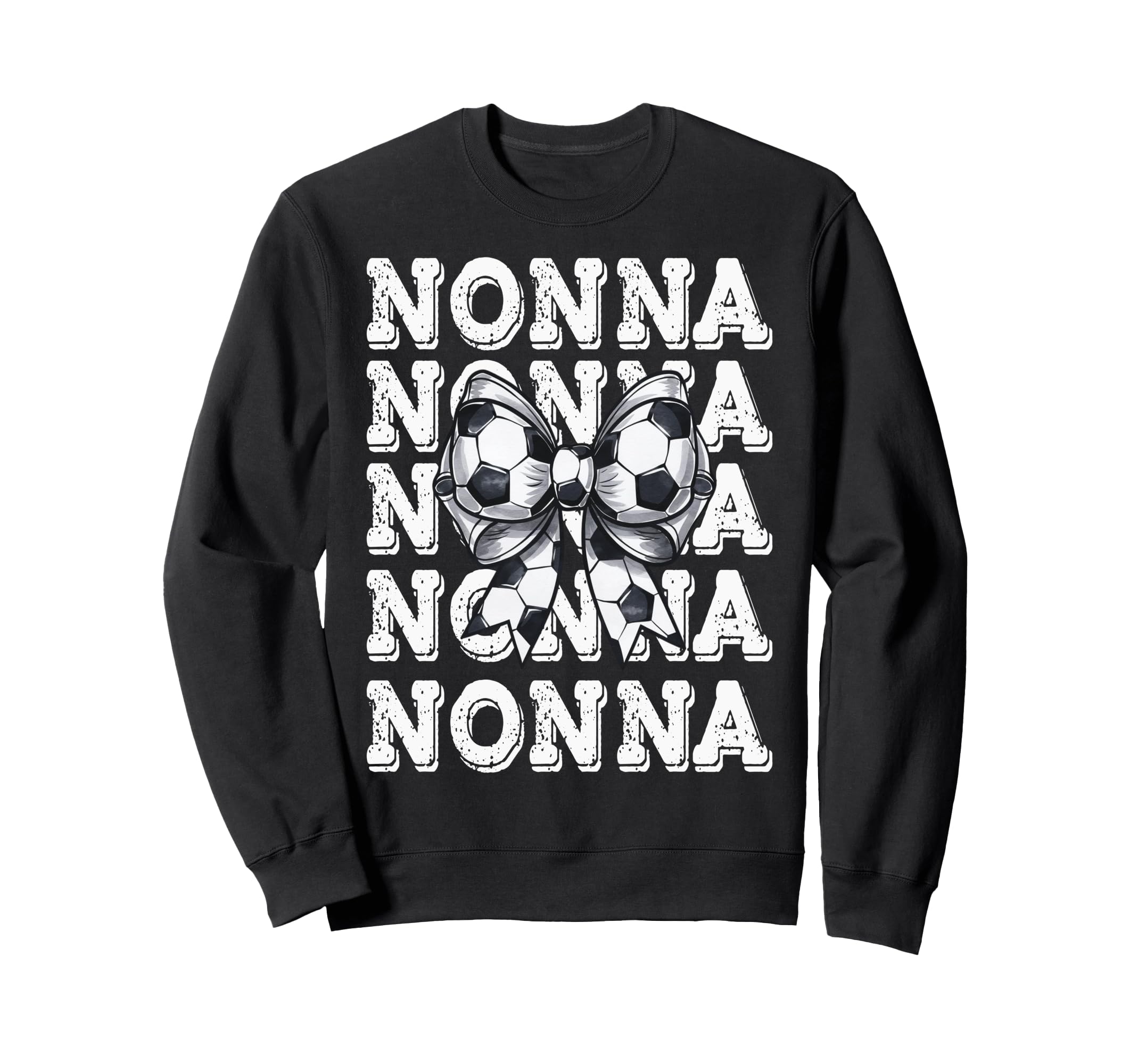 Coquette Soccer Nonna Matching Family Sweatshirt - Novelty Apparel Unisex