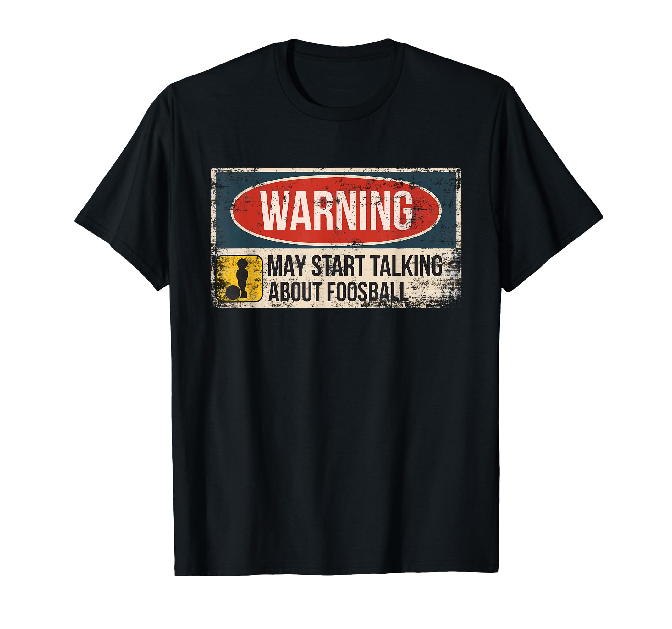 Warning May Start Talking About T-Shirt - Minimalist Print for Adults