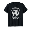 Mississippi Soccer Distressed 90S T-Shirt - Aesthetic Graphic Men Women