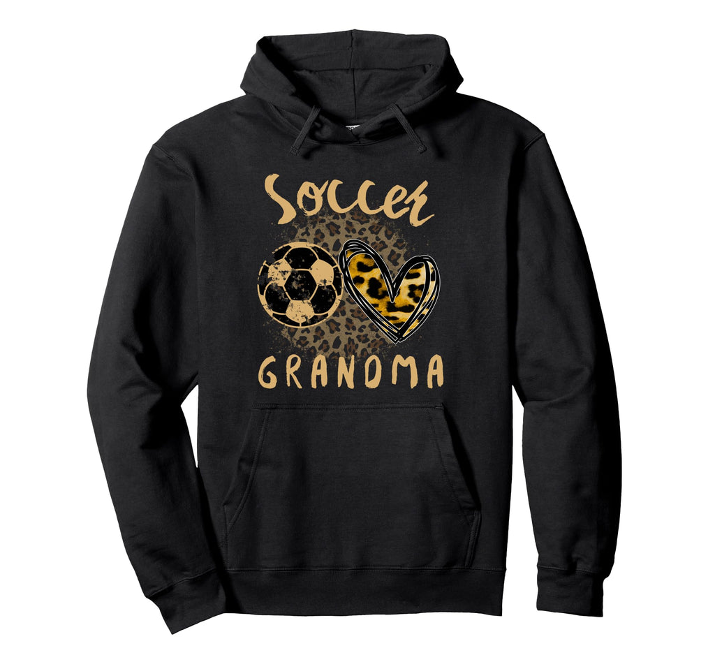 Funny Grandma Proud Soccer Lover Heart Hoodie - Trendy Graphic Men Women