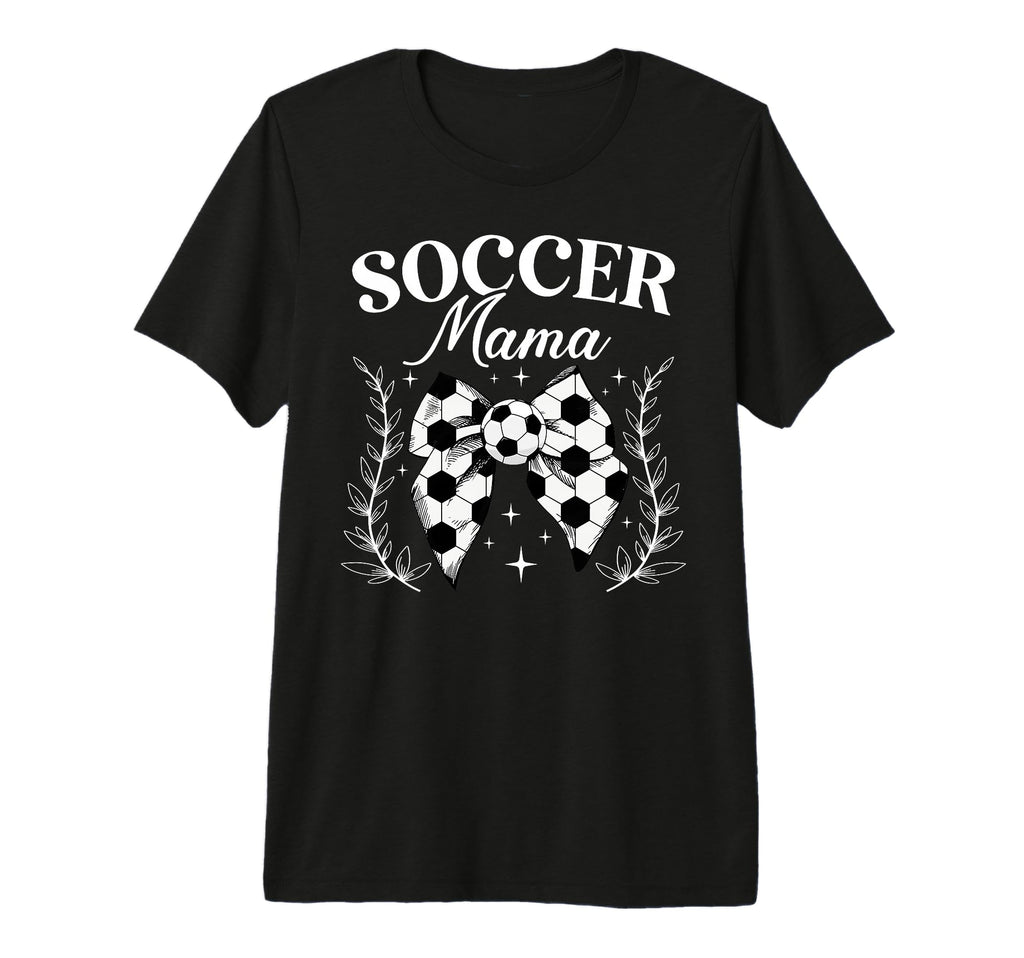 Soccer Mama Coquette Soccer Mom T-Shirt - Fun Novelty Design for Adults