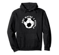 I Like Soccer And Maybe 3 People Hoodie - Minimalist Print Men Women