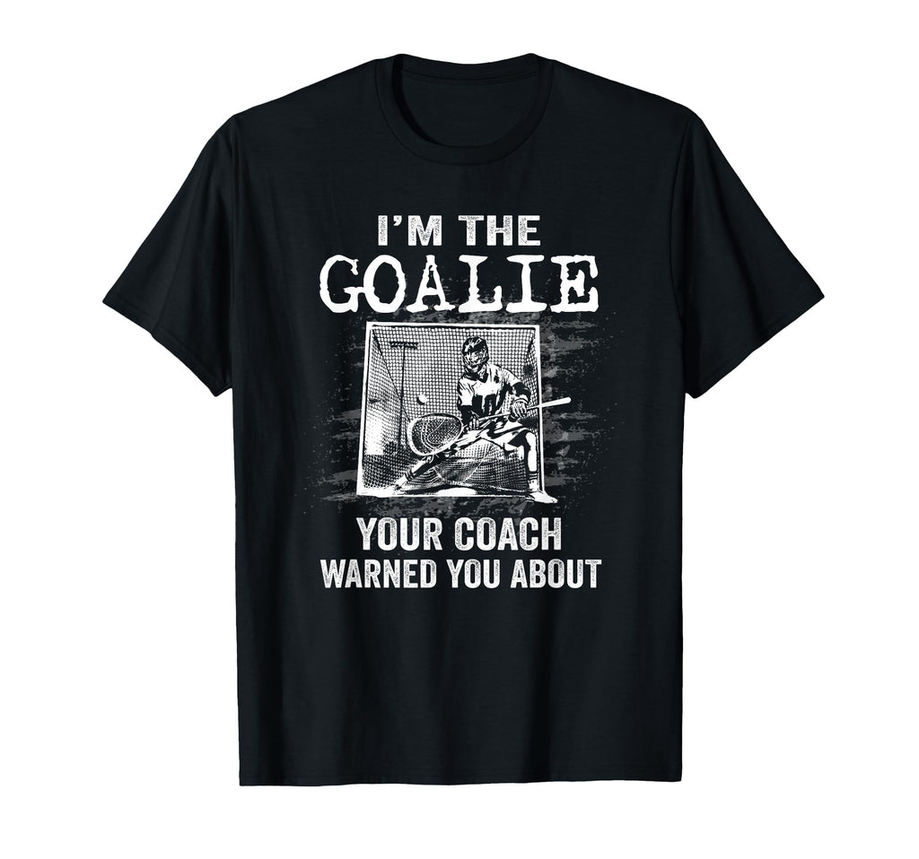 Funny Lacrosse Goalie Lax T-Shirt - Fun Novelty Design for Adults