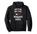 Just Who Loves Hedgehogs And Soccer Hoodie - Aesthetic Graphic for Adults