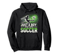 Soccer Soccer Player Just Who Loves Hoodie - Streetwear Style Men Women