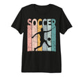 Soccer Soccer Player Soccer Lover Tri T-Shirt - Novelty Apparel Unisex