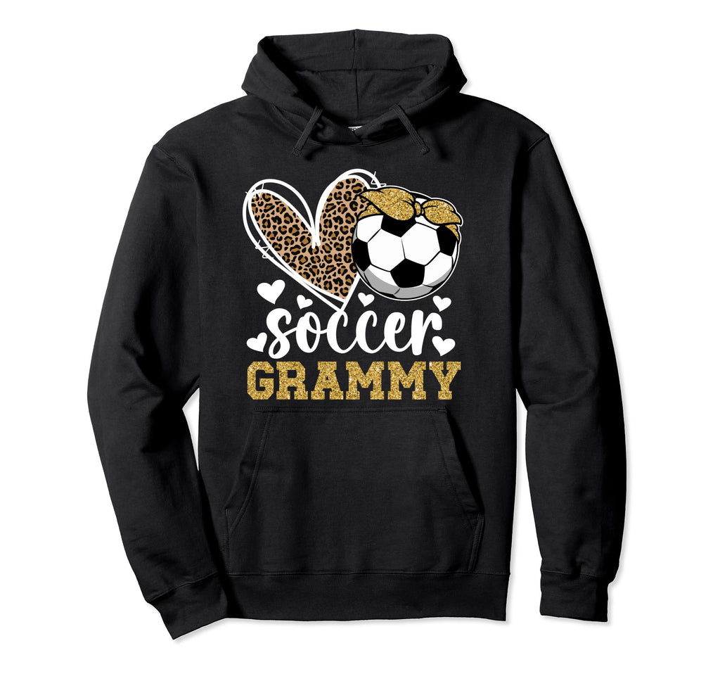 Soccer Grammy Heart Grandma Grammy Hoodie - Custom Art Print Men Women