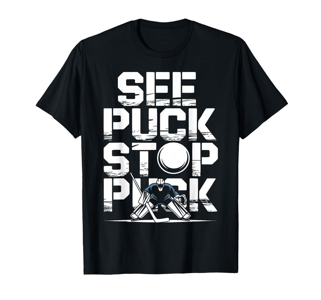 Netminder Ice Hockey Goalkeeper Goalie T-Shirt - Streetwear Style Unisex