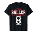 This Baller Is Now 8 Soccer Birthday T-Shirt - Novelty Apparel for Adults