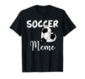 Soccer Heart Soccer Meme T-Shirt - Casual Everyday Wear Unisex