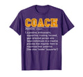 Coach Definition Basketball Coach T-Shirt - Casual Everyday Wear Men Women