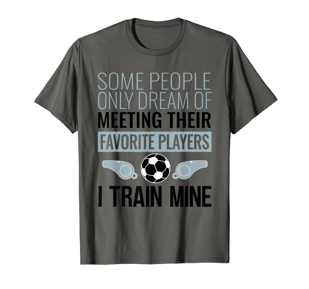 Funny Soccer Coach Trainer Team T-Shirt - Minimalist Print Men Women