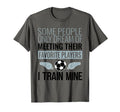 Funny Soccer Coach Trainer Team T-Shirt - Minimalist Print Men Women