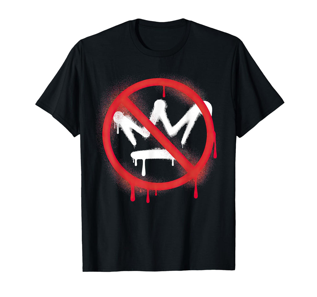 No Kings Protest Stop Sign T Sweatshirt - Casual Everyday Wear for Adults