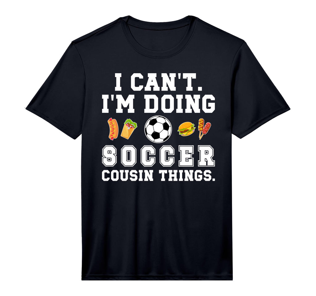 Doing Soccer Cousin Things Soccer Player T-Shirt - Custom Art Print Unisex